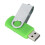 Clé USB rotative vert bonbon 16 Go 10