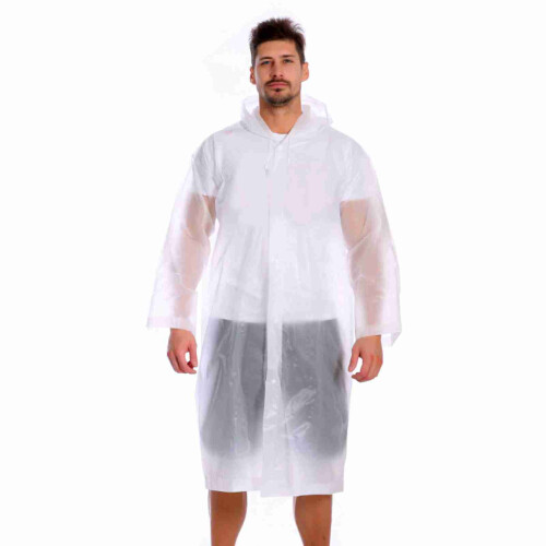 Poncho EVA ultraléger 148 g 145 cm blanc/gris/bleu 2