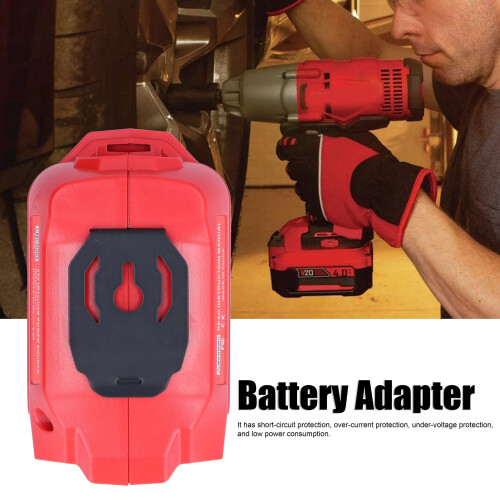 CMCB002 Adaptateur USB 20V CMCB202 Rouge 10,5x6x3,5cm 2