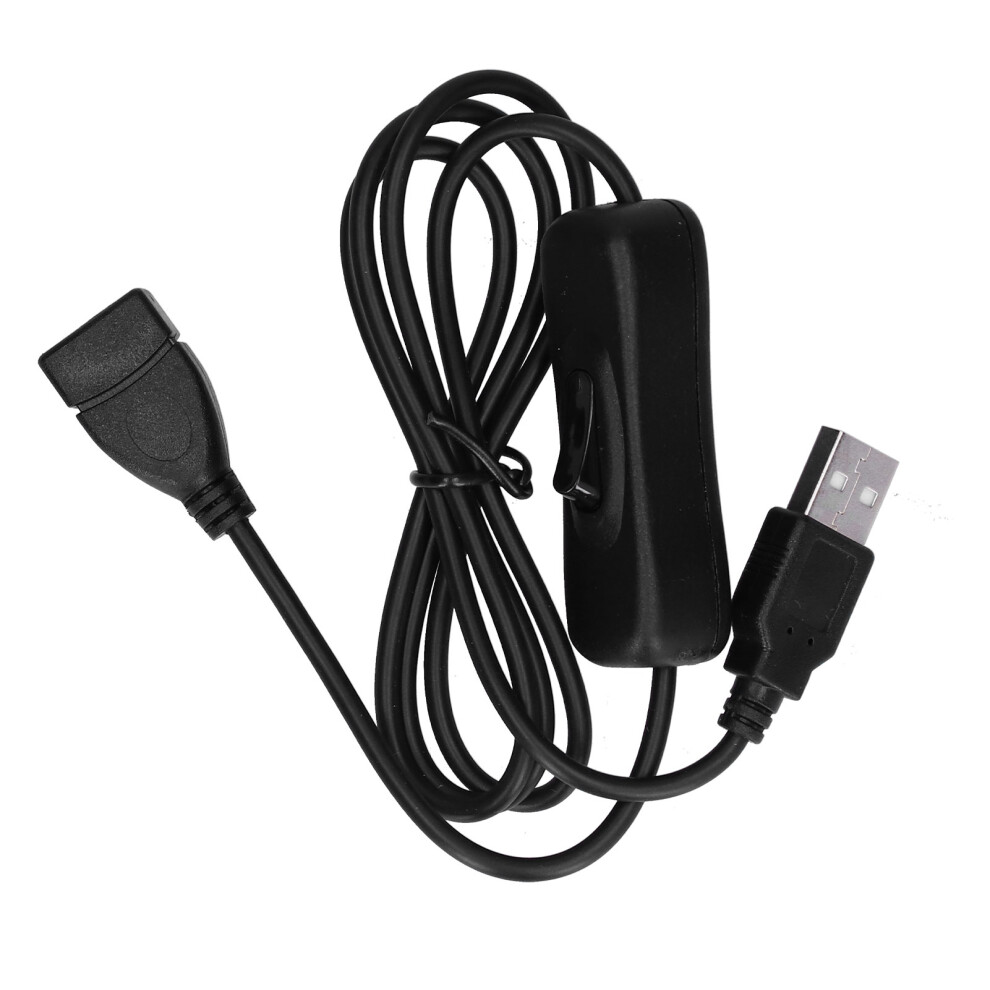 Usb Switch Extension Cable Male To Female 28Awg Electronic Accessories For Fan Led 4151322574185