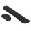 Poggiapolso in memory foam antiscivolo nero 6