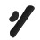 Poggiapolso in memory foam antiscivolo nero 5