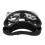 Tamburello da piede shaker, 100x60x40mm, Nero 10