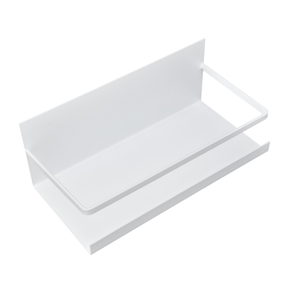 Storage Shelf Magnetic PunchFree Refrigerator Side Storage Rack Kitchen Seasoning Rack(White )-image-OPC-PHVZ5WF-NEW