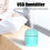 Modello 220 ml USB LED diffusore per auto/casa Colore NA 12