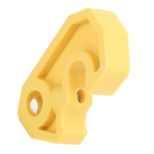 Verrou de disjoncteur PA jaune isolé 2