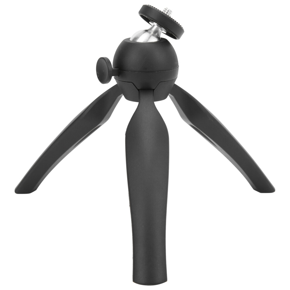 K3 Desktop Tripod Mini Tabletop Tripod For Cellphone Live Streaming Camera Recording Black 8791322576770