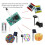 3.7V Solar Lamp String Controller Module Circuit Board with Remote Control for Solar String Lights 4