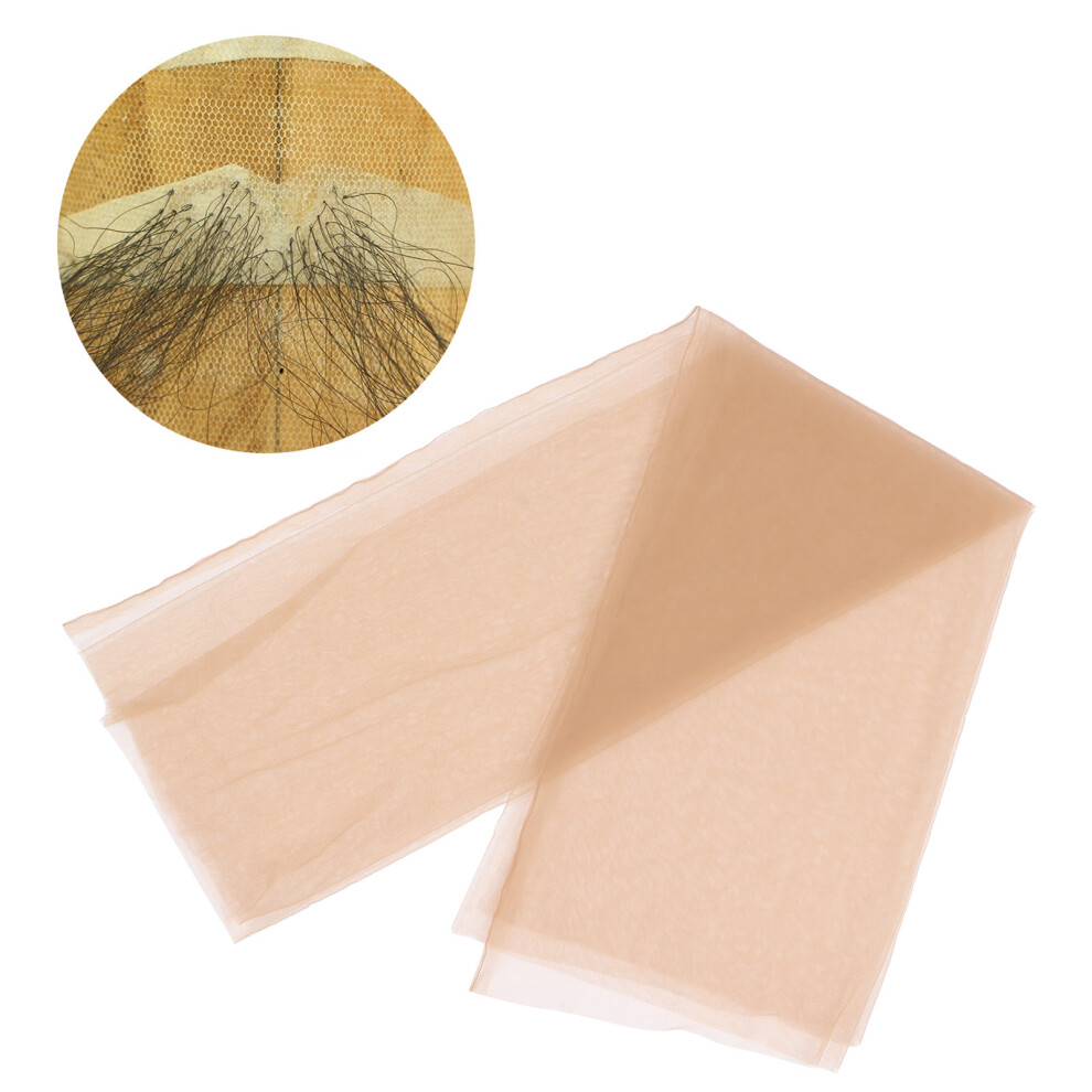 1x1m Natural Effect Lace Net Lace Wig Fake Beard Lace Closure Making Supply Accessory