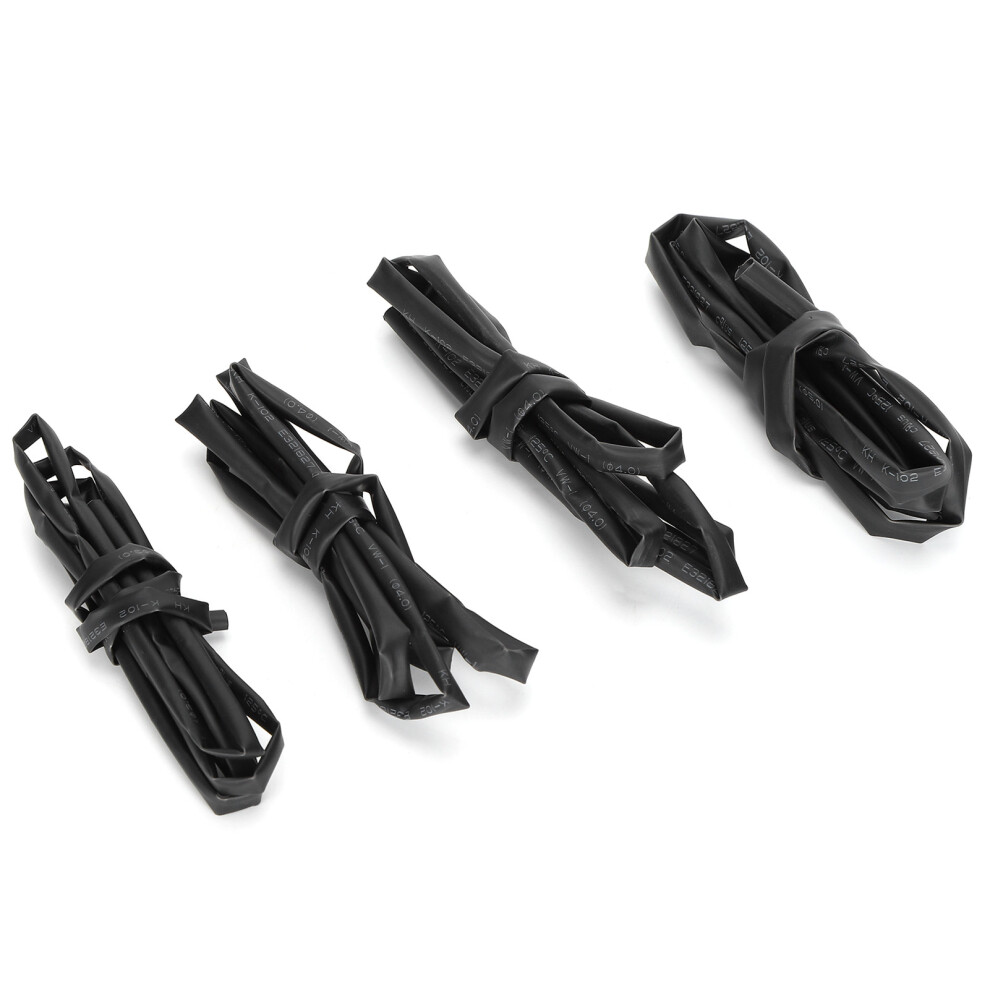 Heat Shrink Tubing Set 4 Kinds Polyolefin 3Mm 4Mm 5Mm 6Mm Combination 1 Meter Length 7901322579966