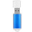 Clé USB bleue transparente USB 2.0 2 Go 1