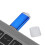 Clé USB bleue transparente USB 2.0 2 Go 10