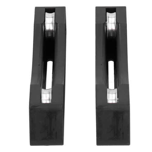 2 pièces de support de bobine de filament avec roulement – Noir 2