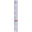 Righello da cucito in lega di alluminio 15 cm scorrevole 10