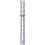 Righello da cucito in lega di alluminio 15 cm scorrevole 8