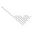 Kit d'outils de réparation Piccolo en acier inoxydable 12