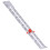 Righello da cucito in lega di alluminio 15 cm scorrevole 13