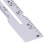 Righello da cucito in lega di alluminio 15 cm scorrevole 9