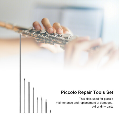 Kit d'outils de réparation Piccolo en acier inoxydable 2