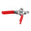Pinze per occhielli da 6 pollici rosse con 100 rivetti 14