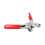Pinze per occhielli da 6 pollici rosse con 100 rivetti 11
