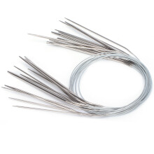 Circular Knitting Needles Stainless Steel Round Needles Various Sizes Crochet Knitting Needles65cm
