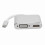 Adattatore Type-C a HDMI 4K, alluminio, bianco/grigio 13