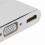 Adattatore Type-C a HDMI 4K, alluminio, bianco/grigio 8