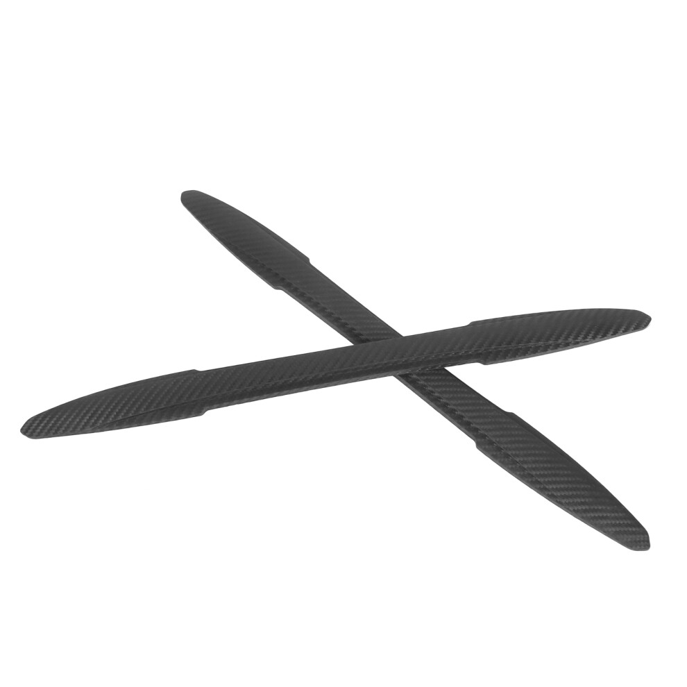 2Pcs Car Front Bumper Protector Body Door Corner Strips Sticker Carbon Fiber Style Universal 4621322581372