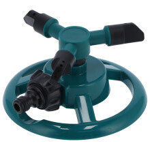 Arroseur de gazon rotatif à 360 vert 3,6 oz