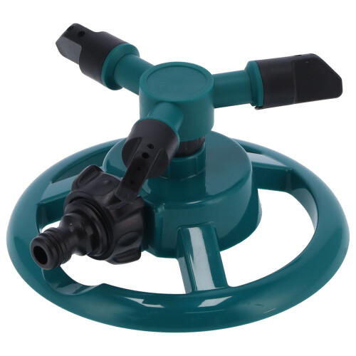 Arroseur de gazon rotatif à 360 vert 3,6 oz