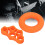 2 pezzi di trainer per dita in silicone arancione Ø 70 mm 14