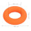 2 pezzi di trainer per dita in silicone arancione Ø 70 mm 12