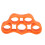 2 pezzi di trainer per dita in silicone arancione Ø 70 mm 7
