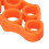 2 pezzi di trainer per dita in silicone arancione Ø 70 mm 11