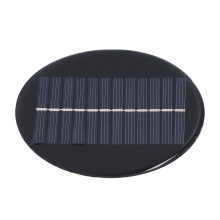 Panneau solaire rond de 10 cm, 0,8 W, 6 V, panneau solaire DIY