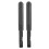 2 antenne WiFi 2,4-5,8 GHz SMA pin interno nero 13