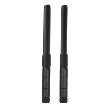 2 pièces 8 dBi SMA antenne WiFi 2,4/5 GHz ABS noir
