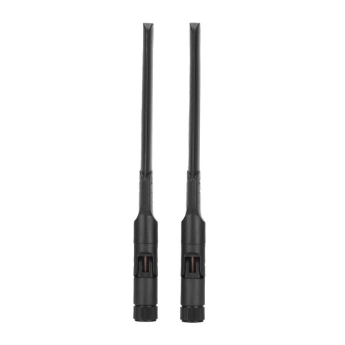 2 antenne WiFi 2,4-5,8 GHz SMA pin interno nero 1