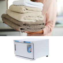 16L Towel Heating Box Wet Towel Heating Temperature Control UV Bulb SPA Towel Warmer for Hotel Beauty Salon