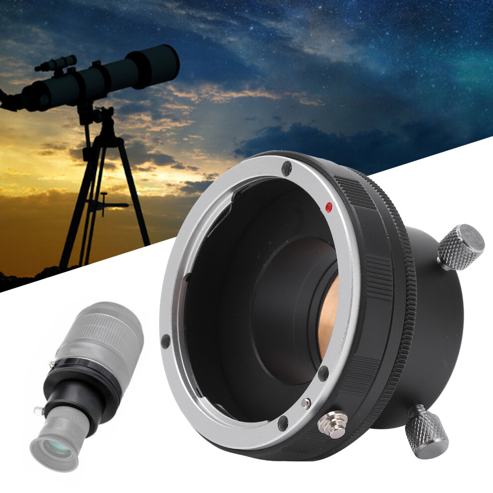 Macro Lens Adapter Ring For Canon Ef Efs Mount Lens To 1.25In Telescope Eyepiece 4661322584911