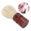 Brosse à rasage pour barbe, poignée en bois, bois composite. 16
