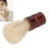 Brosse à rasage pour barbe, poignée en bois, bois composite. 3