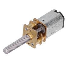 Moteur à engrenages DC 6 V 90 tr/min 12FN20 M4x20 Aluminium Laiton