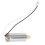 K127.0012 Unité moteur de queue argentée 20x8mm 6g 12