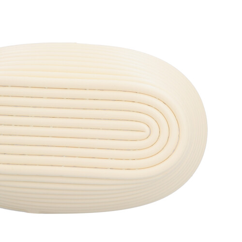 Banneton ovale beige pour pain 25x15x8cm 2