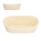 Banneton ovale beige pour pain 25x15x8cm 16