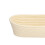 Banneton ovale beige pour pain 25x15x8cm 12
