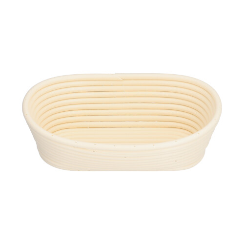 Banneton ovale beige pour pain 25x15x8cm 1