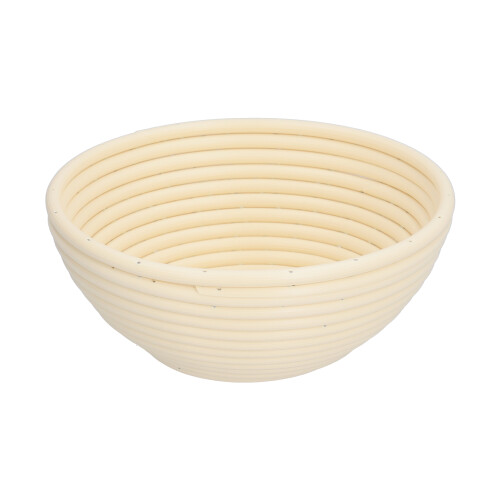 Panier rond beige pour levée du pain 20x8 cm 1